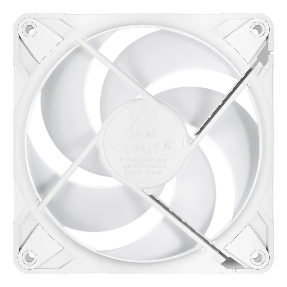 ARCTIC P12 Pro A-RGB Reverse ventilátor - 120mm, white