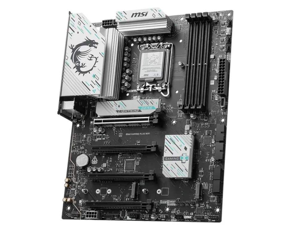 MSI B860 GAMING PLUS WIFI, Intel B860, LGA1851, 4xDDR5, ATX