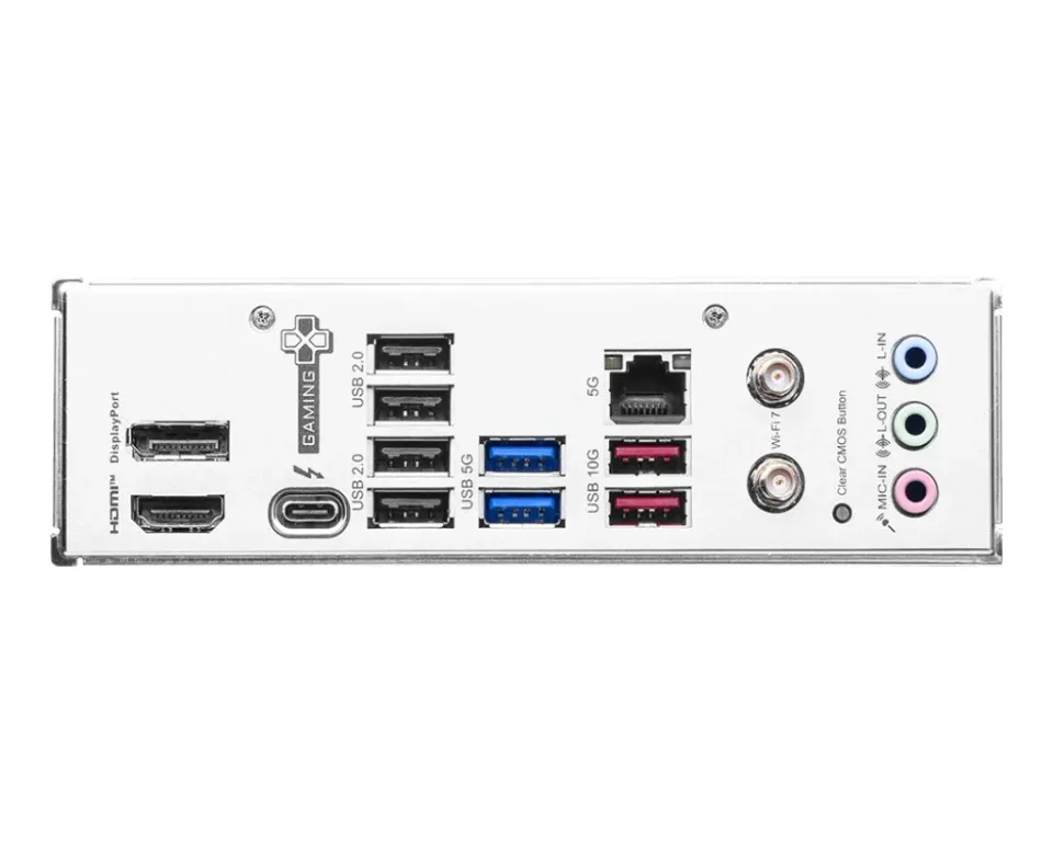 MSI B860 GAMING PLUS WIFI, Intel B860, LGA1851, 4xDDR5, ATX