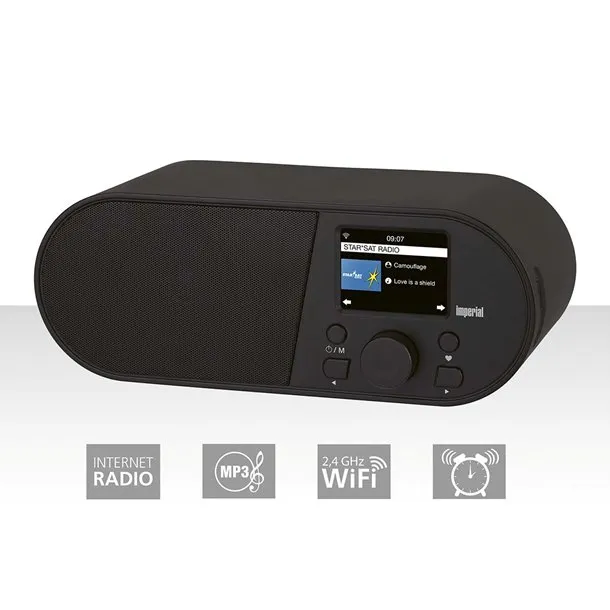 Nedis 22-315-00 - Imperial i105 Wi-Fi internetové rádio s 2,4palcovým barevným d