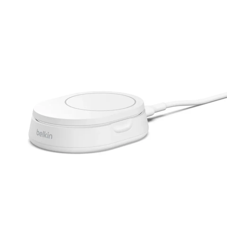 Belkin BOOST CHARGE PRO Qi2 15W Magnetický nabíjecí stojan, konvertibilní, bílá