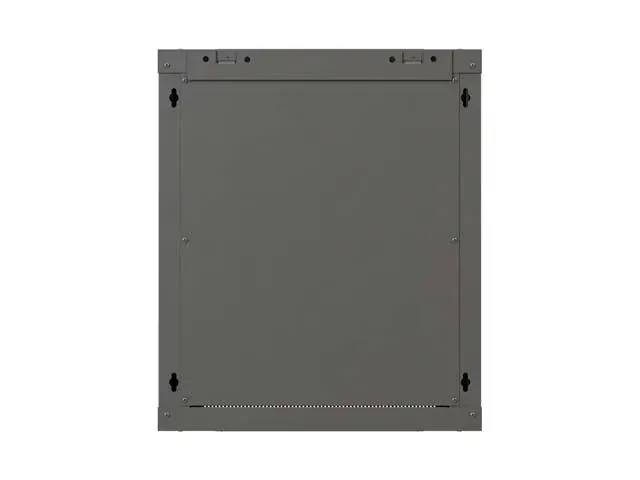 LANBERG 19" RACKOVÁ SKŘÍŇ PRO MONTÁŽ NA STĚNU 12U/540X350 (PLOCHÉ BALENÍ) S PROSKLENÝMI DVEŘMI ČERNÁ