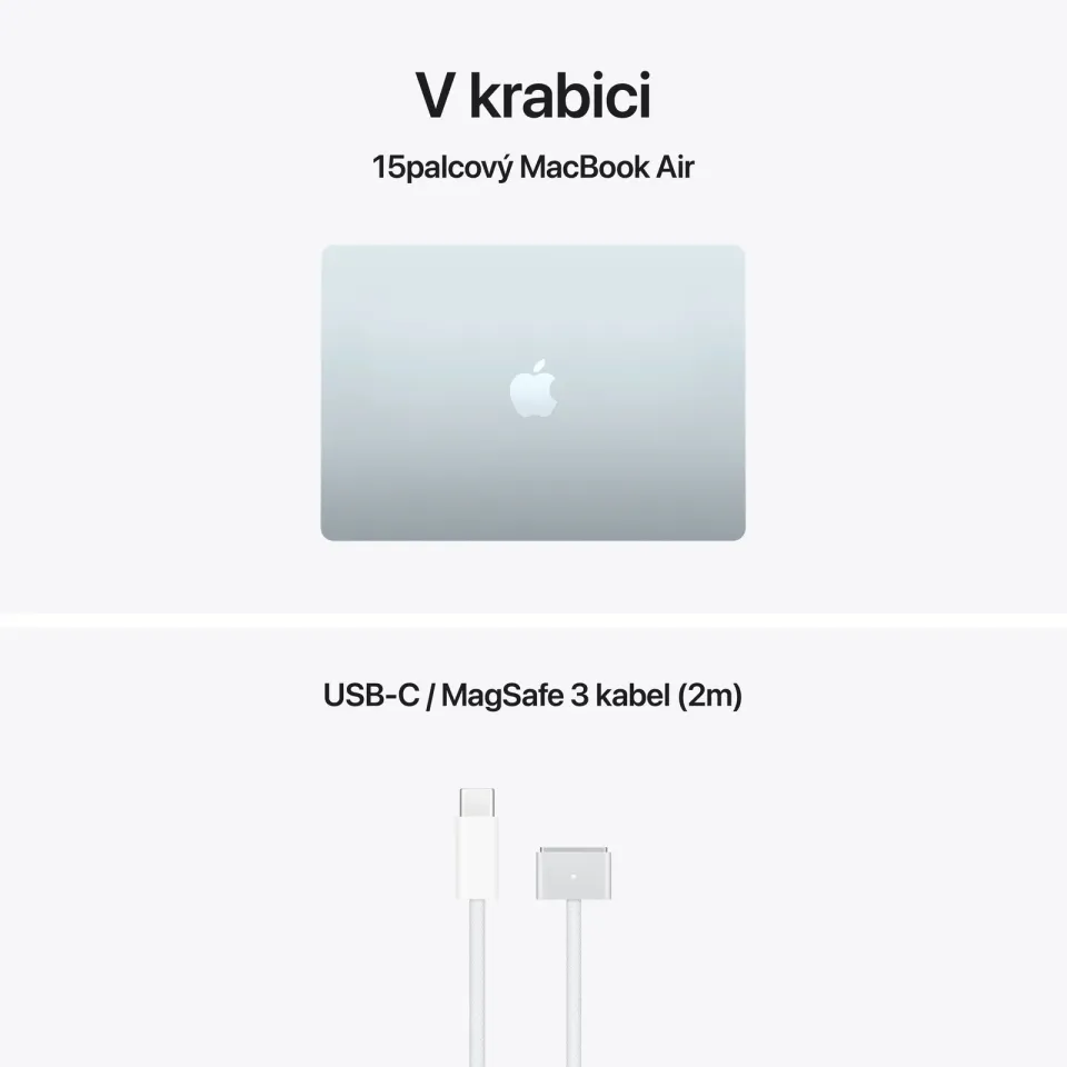 Apple MacBook Air 15"/M5/15,3"/2880x1864/16GB/1TB/M5/Tahoe/Sky Blue/1R