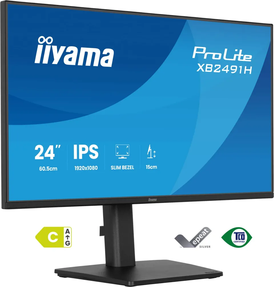 iiyama ProLite/XB2491H-B1/23,8"/IPS/FHD/120Hz/1ms/Černá/3R