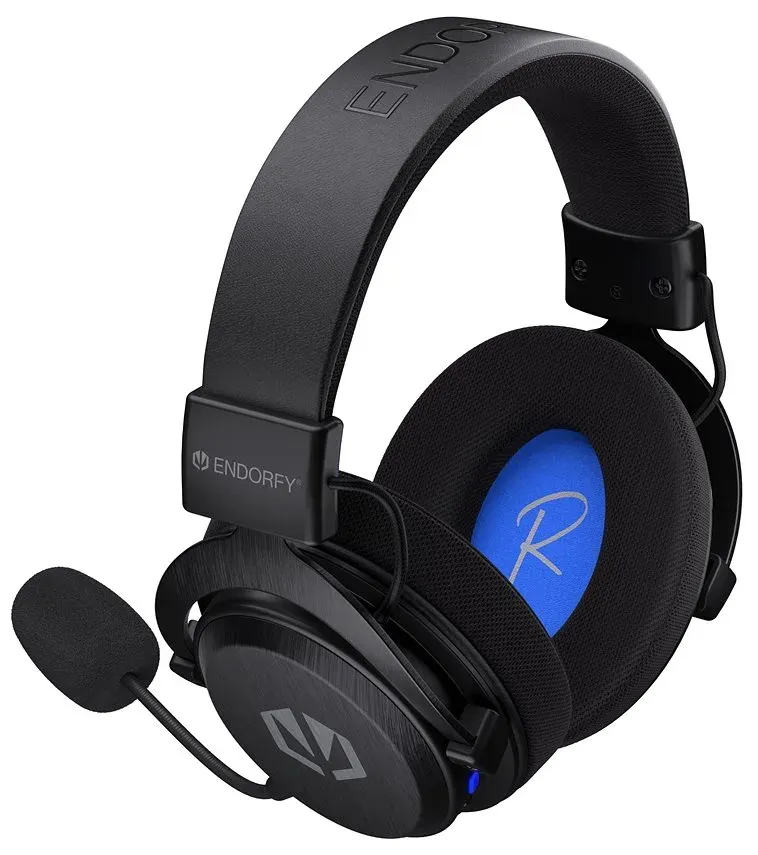 Endorfy headset VIRO Infra Wireless lehký / USB-C / BT / pop-up filtr / černý