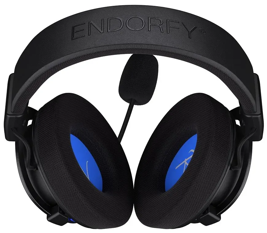 Endorfy headset VIRO Infra Wireless lehký / USB-C / BT / pop-up filtr / černý