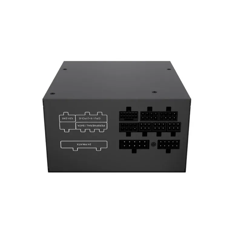 GEMBIRD Napájecí zdroj ATX 750W s aktivním PFC, 12 cm ventilátor, 80+ zlatá