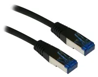 XtendLan patch kabel Cat6A, SFTP, LS0H - 3m, černý