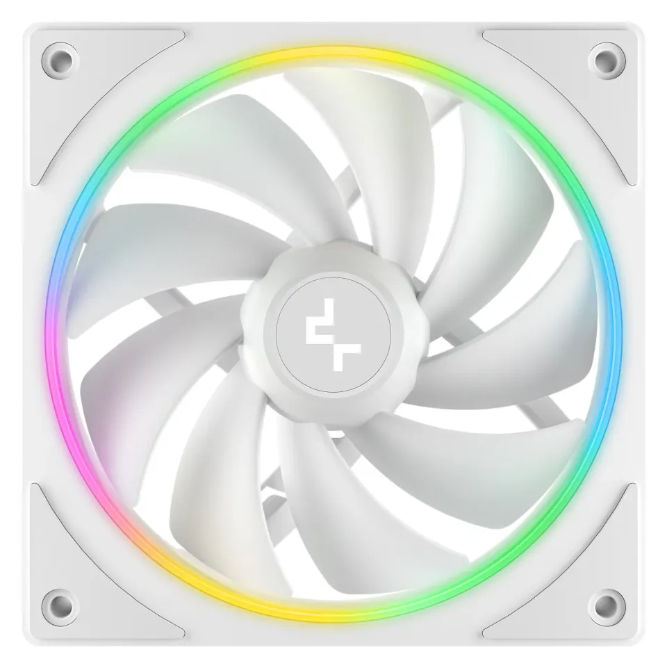 DEEPCOOL Ventilátor FL12 SE WH 3v1, 3x 120mm, ARGB, bílá