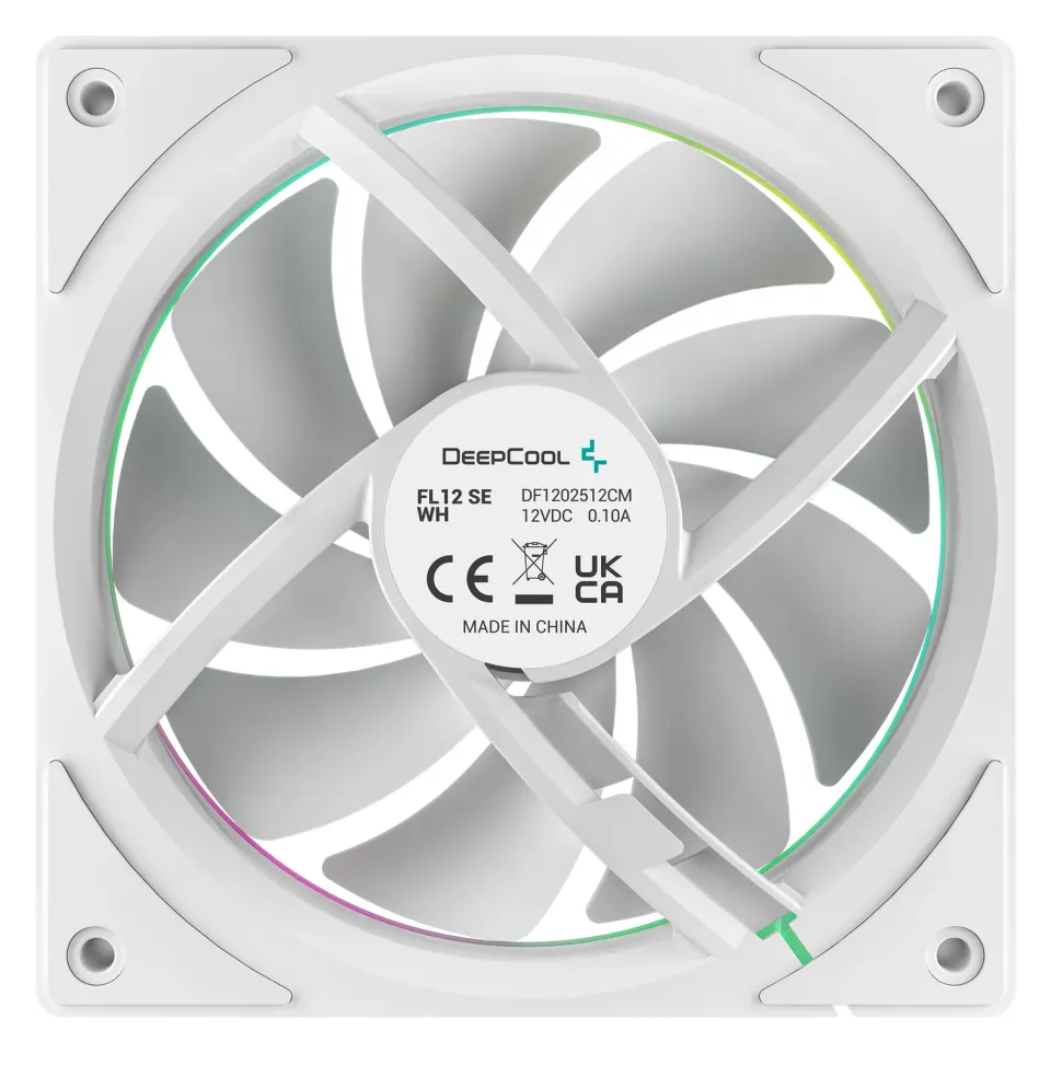 DEEPCOOL Ventilátor FL12 SE WH 3v1, 3x 120mm, ARGB, bílá