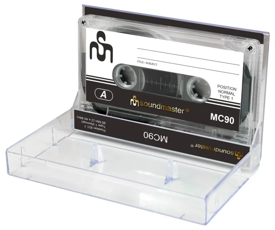Soundmaster audiokazeta MC90/ 90min/ 5-ti pack