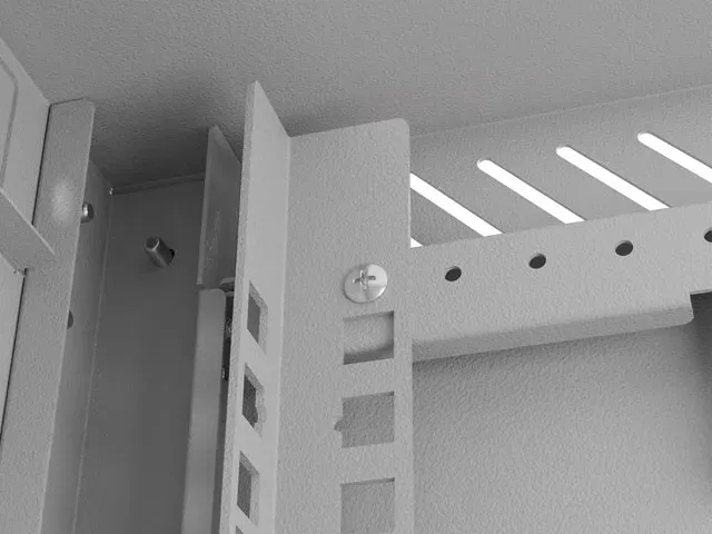 LANBERG RACKOVÁ SKŘÍŇ 10" NÁSTĚNNÁ 9U/300X300 (FLAT PACK) S PROSKLENÝMI DVEŘMI ŠEDÁ