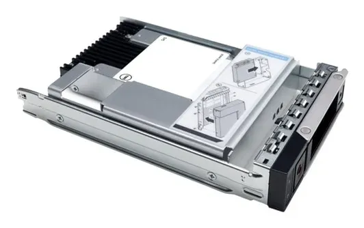 DELL 480GB SSD SATA 6Gbps Read Intensive 512e 2.5in with 3.5in HYB carrier 1DWPD CK - T160
