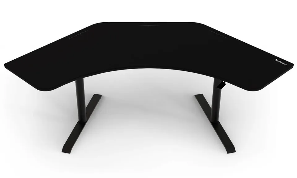AROZZI herní stůl ARENA ANGELO Pure Black/ rohový/ černý