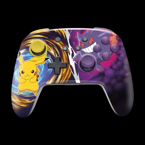 PowerA Bezdrátový ovladač pro Nintendo Switch - Pokémon, Pikachu vs. Gengar