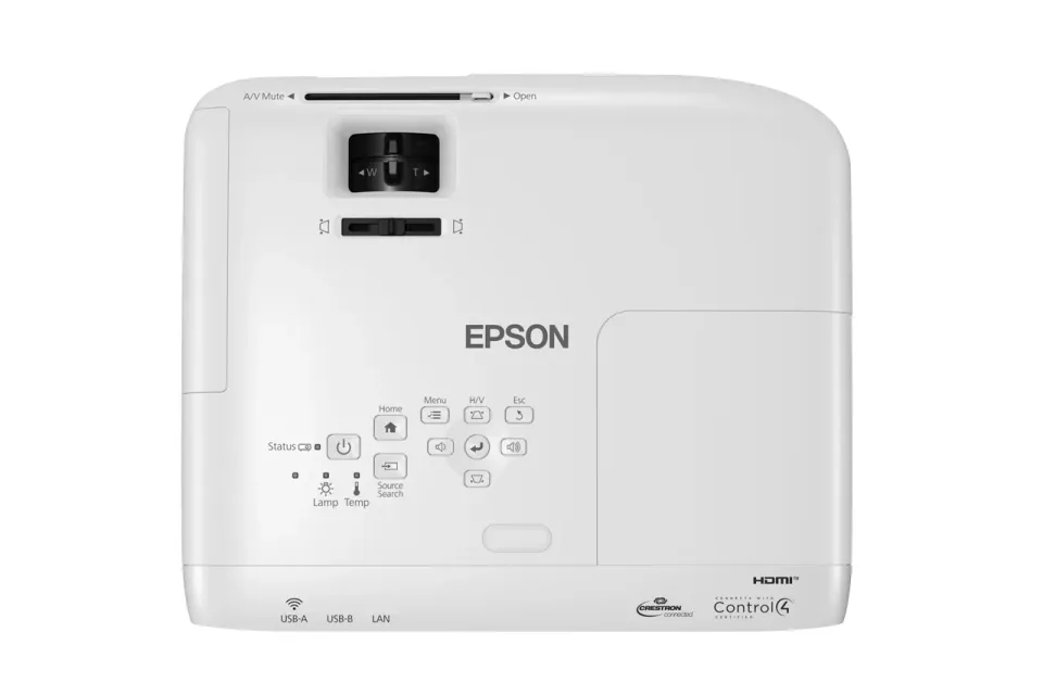 EPSON projektor EB-W49, 3800 Ansi,WXGA,16:10