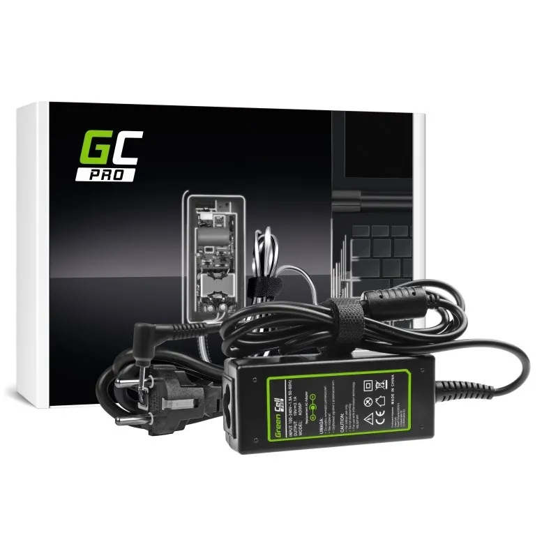 Green Cell PRO Charger / AC Adapter 19V 2.1A 40W for Asus Eee PC 1001PX 1001PXD