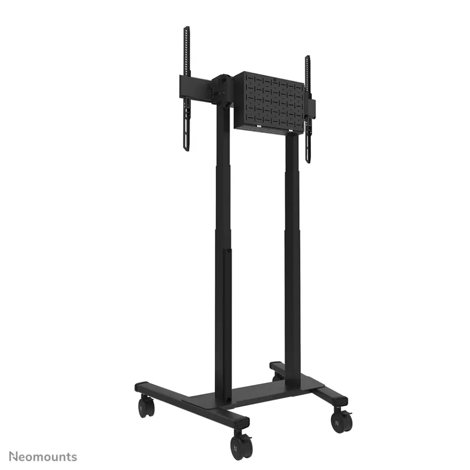 Neomounts FL55-875BL1/Držák displeje/vozík/55-100"/4 kolečka/VESA 800X600/nosn. 110kg/mot. nast.výšky/černý