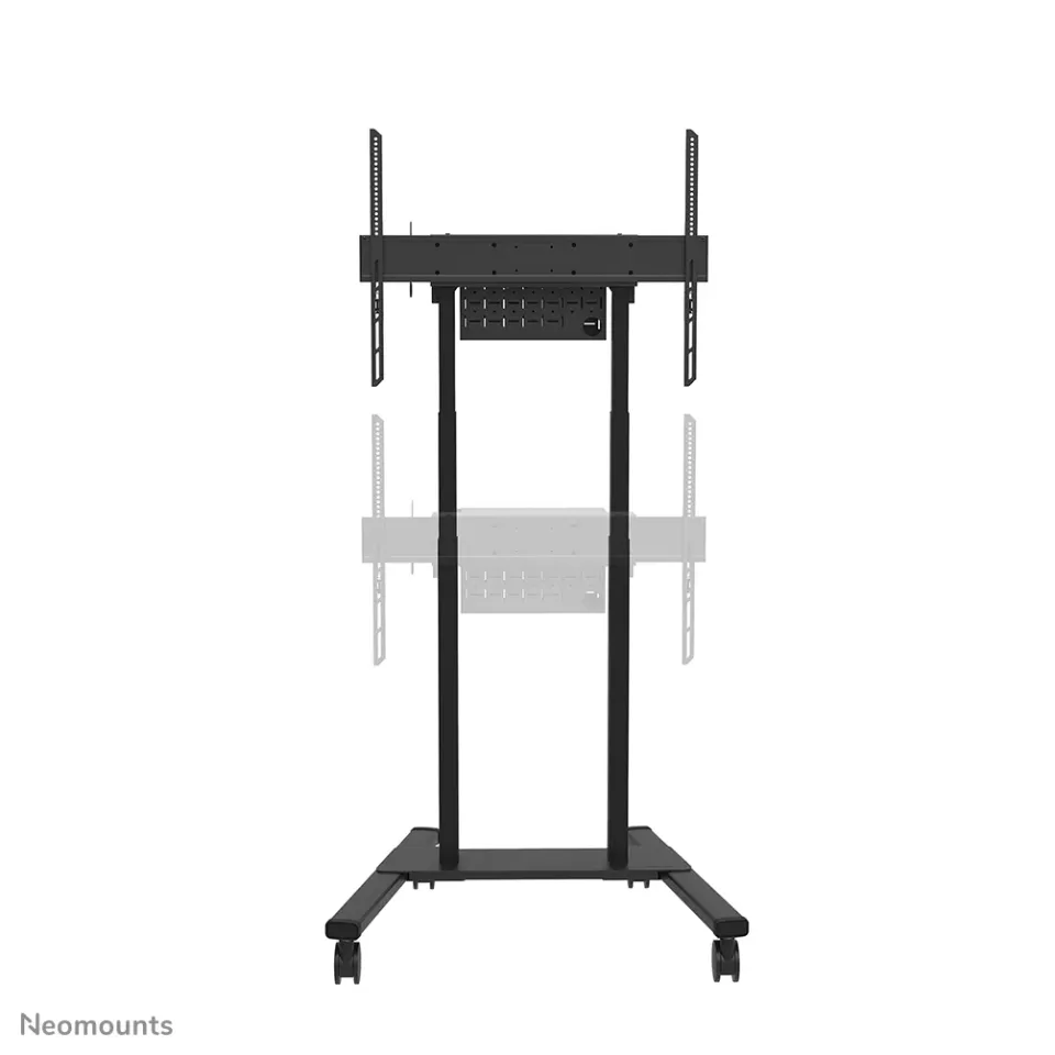 Neomounts FL55-875BL1/Držák displeje/vozík/55-100"/4 kolečka/VESA 800X600/nosn. 110kg/mot. nast.výšky/černý