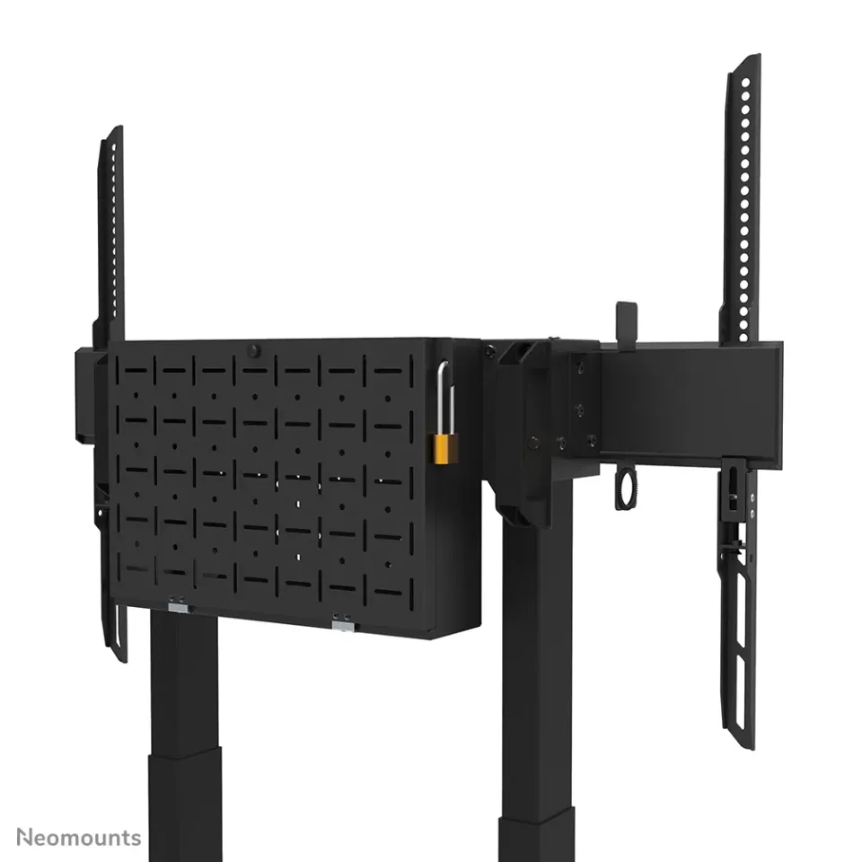 Neomounts FL55-875BL1/Držák displeje/vozík/55-100"/4 kolečka/VESA 800X600/nosn. 110kg/mot. nast.výšky/černý