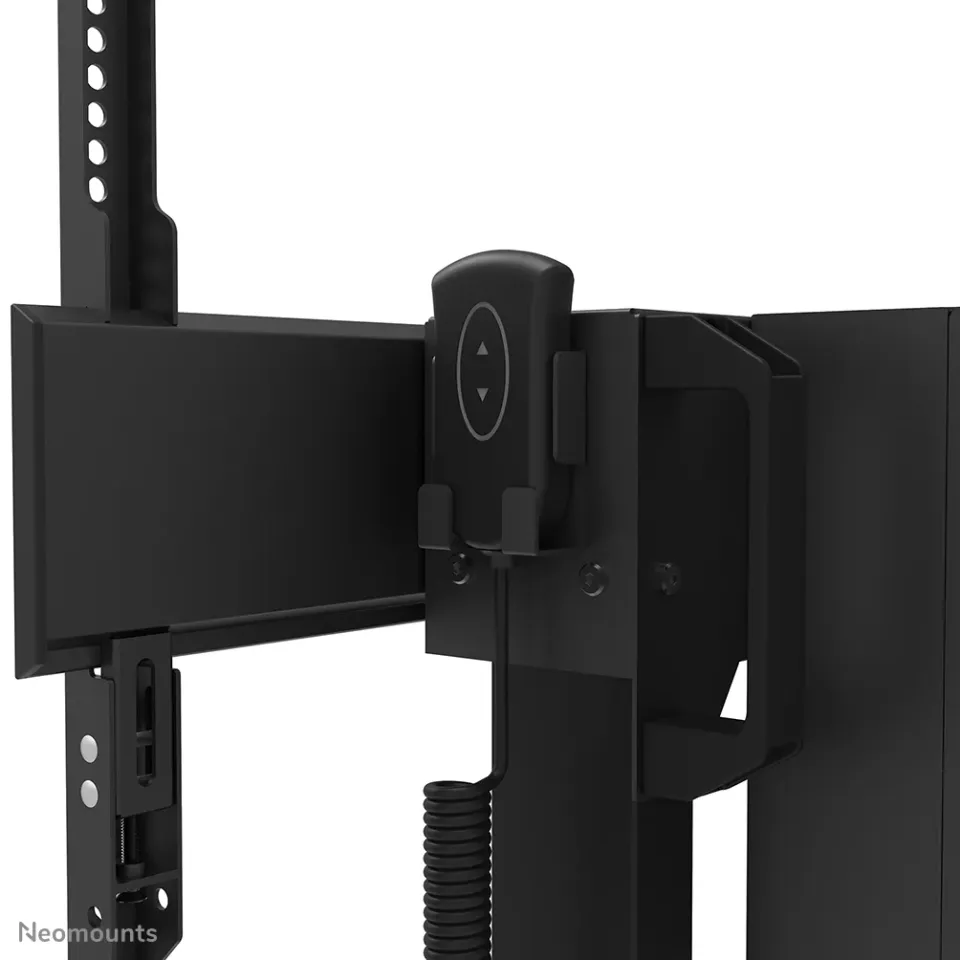 Neomounts FL55-875BL1/Držák displeje/vozík/55-100"/4 kolečka/VESA 800X600/nosn. 110kg/mot. nast.výšky/černý