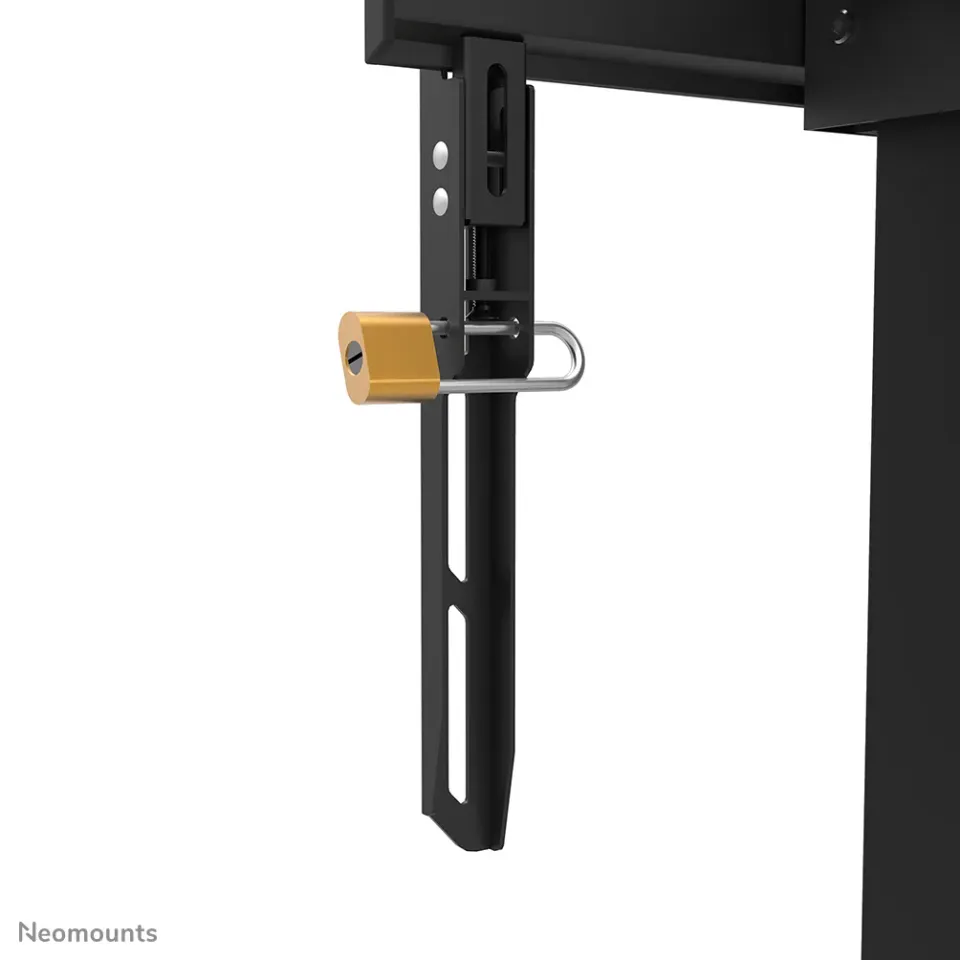 Neomounts FL55-875BL1/Držák displeje/vozík/55-100"/4 kolečka/VESA 800X600/nosn. 110kg/mot. nast.výšky/černý