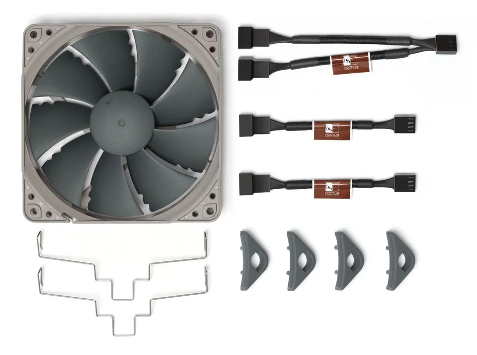 Noctua NA-FK1 redux, 120x120x25 mm, 4-pin, 1700 RPM, sada s ventilátorem pro NH-