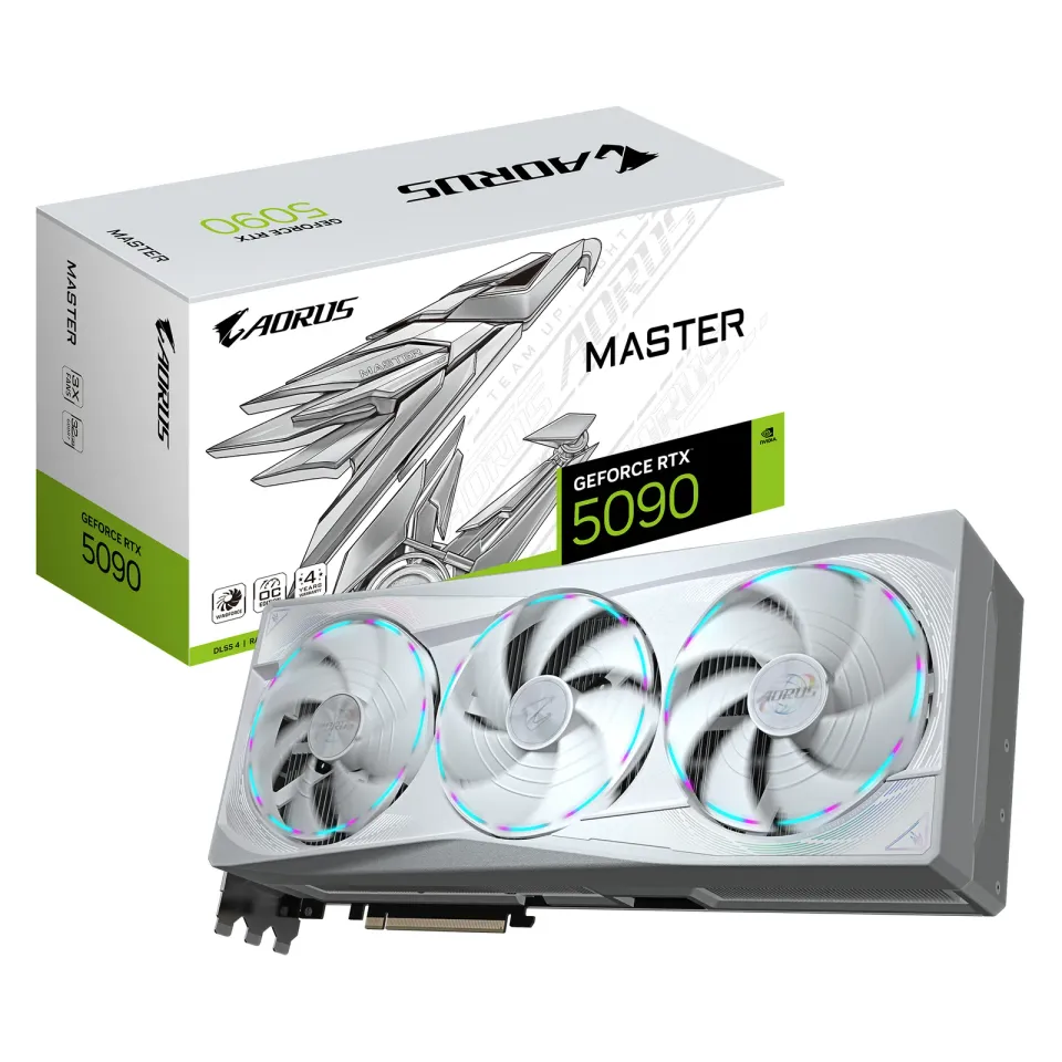 GIGABYTE AORUS RTX 5090 MASTER ICE 32G