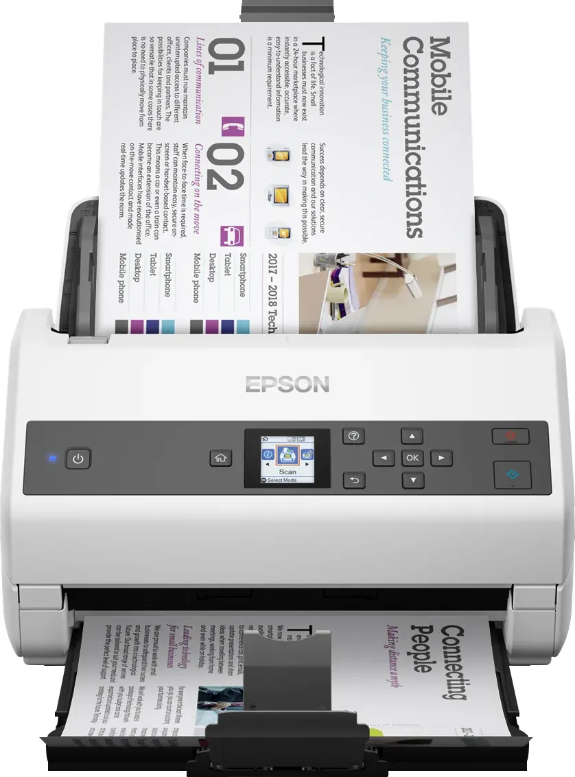 EPSON skener WorkForce DS-870 - A4/600x600dpi/USB3.0/DADF/