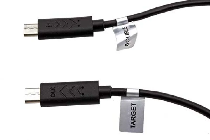 PremiumCord USB 2.0 kabel na propojení dvou chytrých telefonů, microUSB B(M)- mi