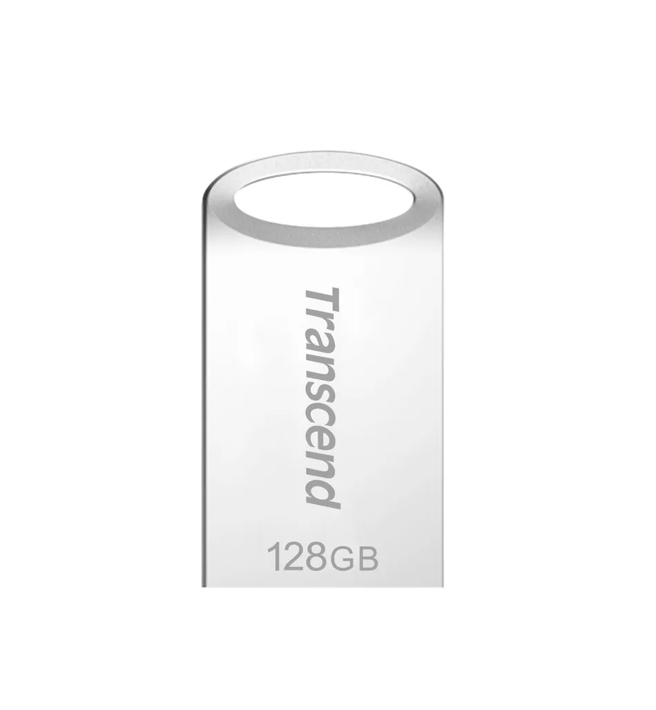 Transcend 128GB JetFlash 710S, USB 3.1 Gen 1 flash disk, malé rozměry, stříbrný