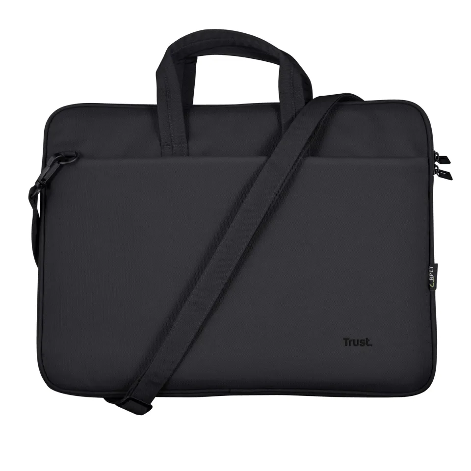 TRUST Pouzdro na notebook 16" Bologna Slim Laptop Bag Eco, černá