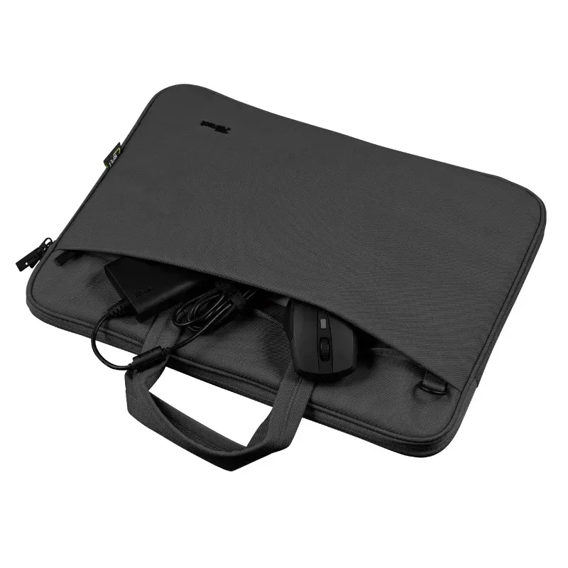 TRUST Pouzdro na notebook 16" Bologna Slim Laptop Bag Eco, černá