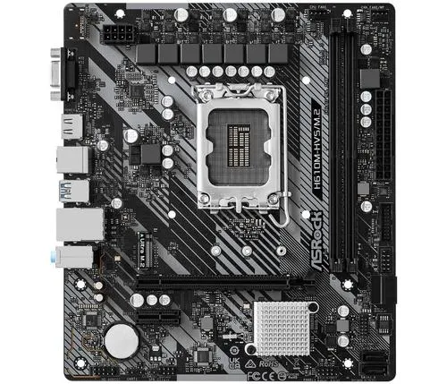 ASROCK H610M-HVS/M.2 R2.0 (intel 1700, 2xDDR4 3200MHz, 4xSATA3, M.2, HDMI +VGA, 1xGLAN, mATX)