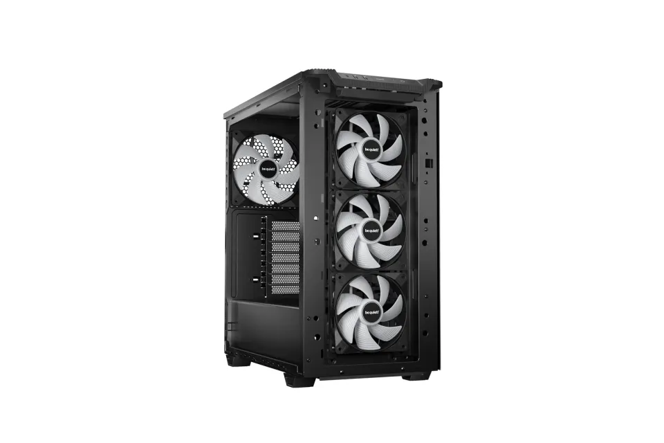 Be quiet! skříň PURE BASE 501LX / ATX / 4xARGB fan / USB-C / 2xUSB 3.2 / temperované sklo / černá