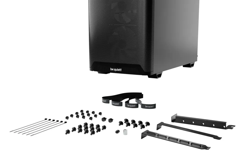 Be quiet! skříň PURE BASE 501LX / ATX / 4xARGB fan / USB-C / 2xUSB 3.2 / temperované sklo / černá