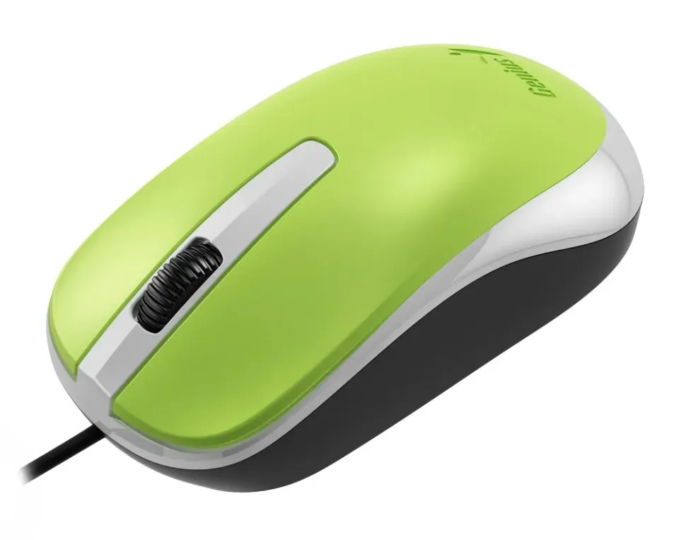 Genius myš DX-120/ drátová/ 1200 dpi/ USB/ zelená