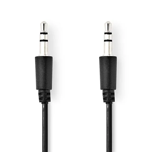 Nedis CAGP22005BK10- Stereofonní Audio Kabel | 3,5mm Zástrčka - 3,5mm Zástrčka |