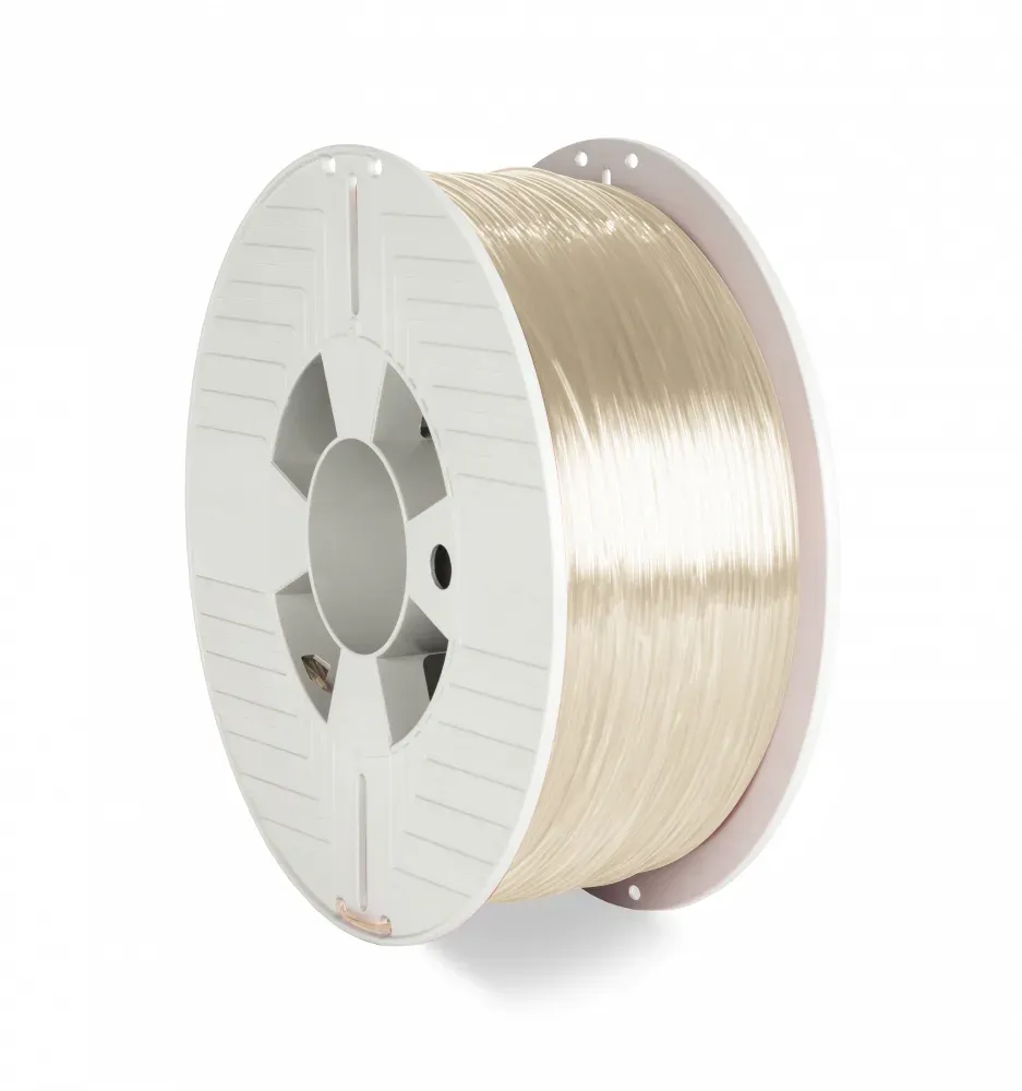 VERBATIM 3D Printer Filament PET-G 1.75mm, 327m, 1kg transparent