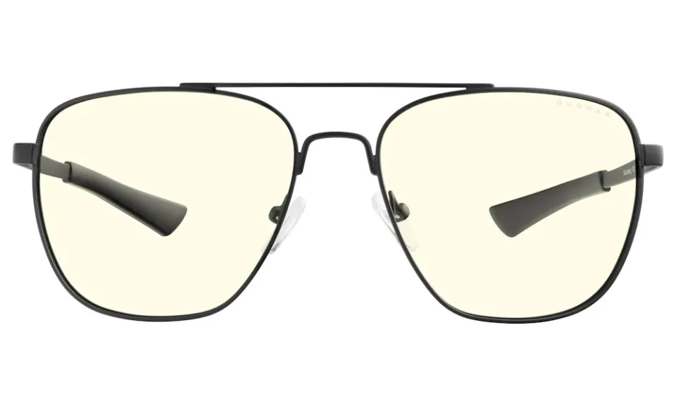 GUNNAR kancelářske/herní brýle MUSTANG ONYX čirá skla BLF 35 GUNNAR focus