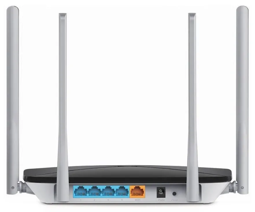 MERCUSYS AC12 WiFi5 router (AC1200, 2,4GHz/5GHz, 3x100Mb/s LAN, 1x100Mb/s WAN)