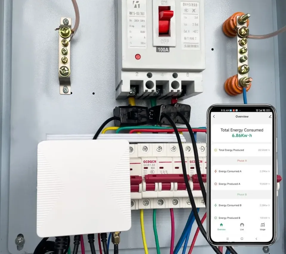 IMMAX NEO SMART třífázový měřič spotřeby energie, Wi-Fi, TUYA