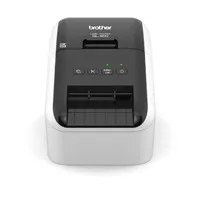 BROTHER tiskárna štítků QL-800 - 62mm, termotisk, USB, Profi. Tiskárna Štítků / po dokoupení DK-22251 tisk červeně /