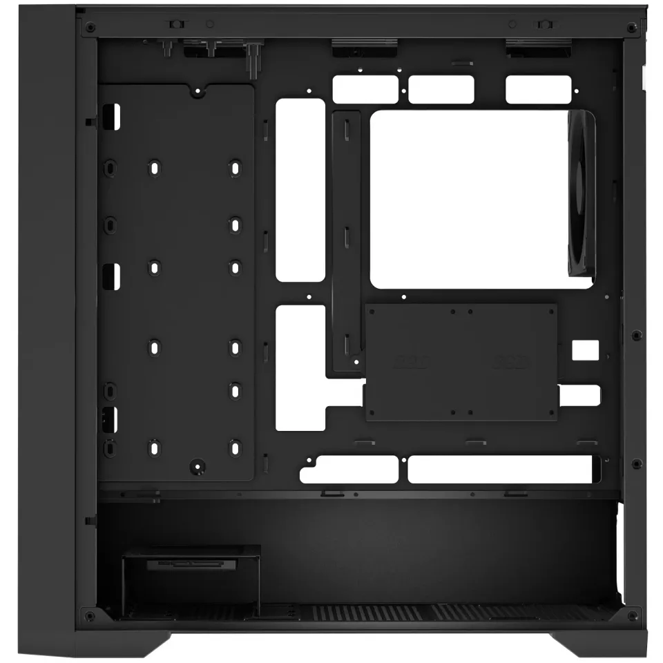 EVOLVEO Rhino, skříň eATX/ATX, 4x ARGB ventilátor 120mm, boční panel temperované