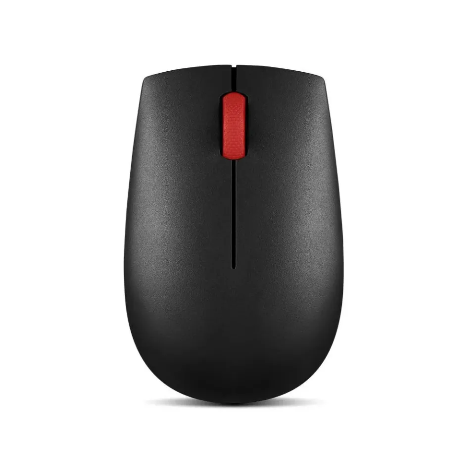 LENOVO myš bezdrátová Essential Compact Wireless Mouse - 1000 DPI, Optical, USB, 3 tlačítka, černá
