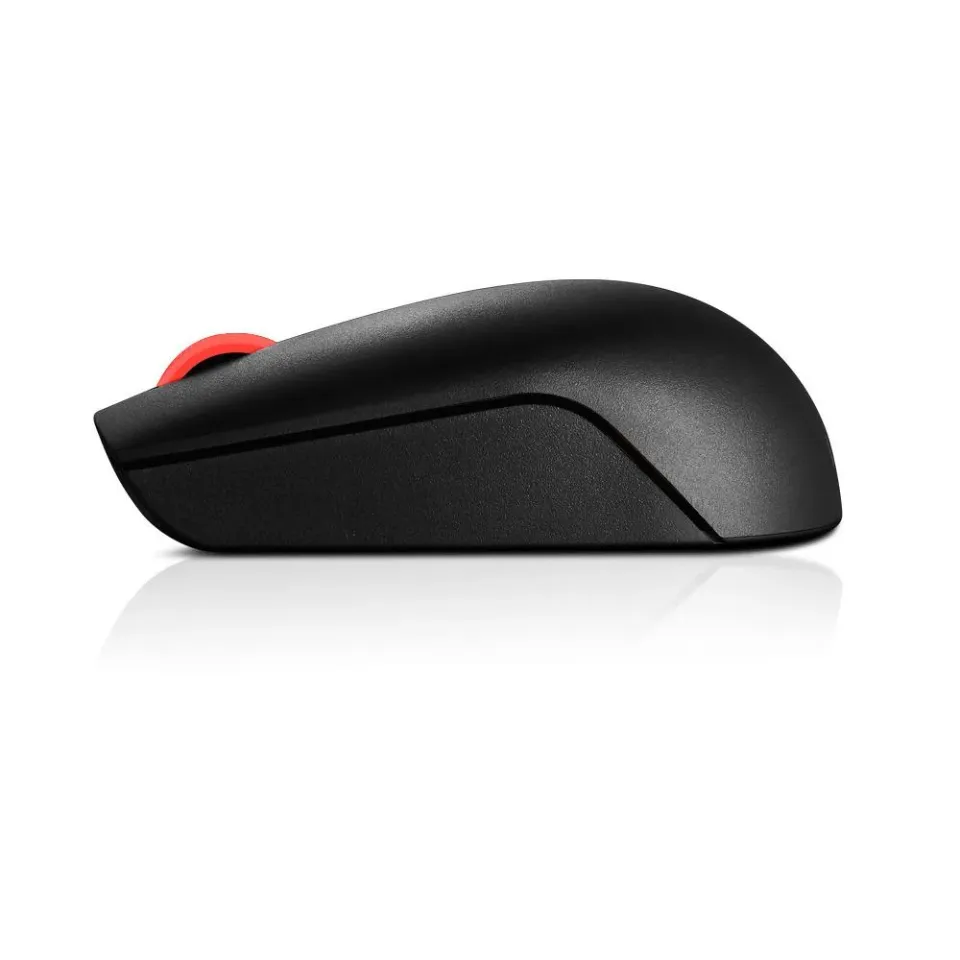 LENOVO myš bezdrátová Essential Compact Wireless Mouse - 1000 DPI, Optical, USB, 3 tlačítka, černá