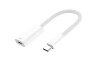 WG - Adaptér USB-C (male) na Lightning (female), bílá