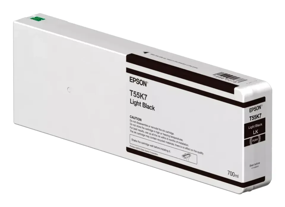 Epson Light Black T55K700 UltraChrome HDX/HD, 700 ml