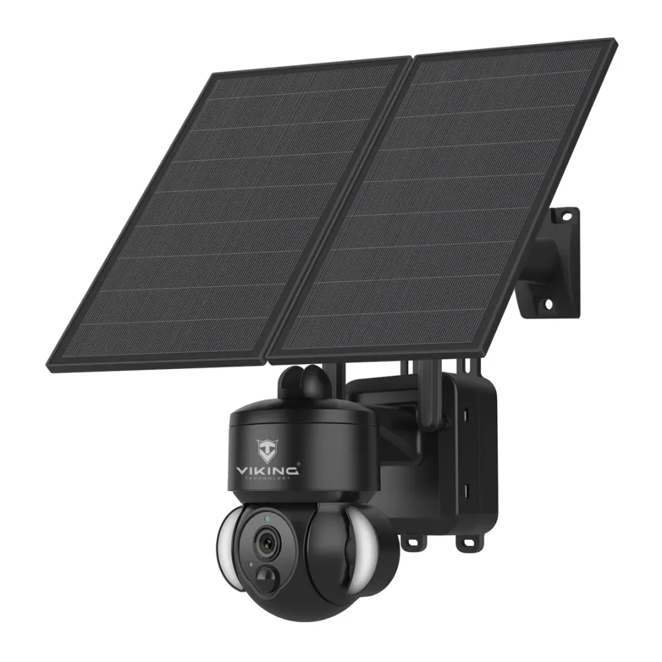 Viking solární HD kamera HDs03 4G, černá