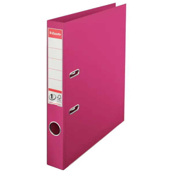 ESSELTE No. 1 pákový pořadač Power A4 50mm růžový